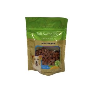 Σνακ σκύλου μπουκίτσες με σολομό GRAIN FREE SALMON SEMI MOIST  125gr