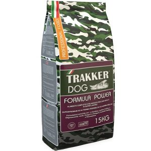 Ξηρά τροφή ενέργειας για ενήλικους σκύλους TRAKKER  POWER formula -15kg