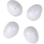 Πλαστικά αυγά για καναρίνια (4 τμχ)