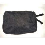 Τσαντάκι ζώνης οριζόντιο μαύρο