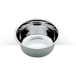 Μπωλ ανοξείδωτο φαγητού/νερού για σκύλο & γάτα 0.45lt