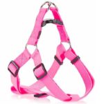 Σαμαράκι σκύλου ιμάντας PLAIN LINE HARNESS TYPE A ροζ extra small