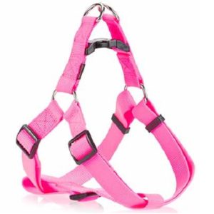 Σαμαράκι σκύλου ιμάντας PLAIN LINE HARNESS TYPE A ροζ extra small