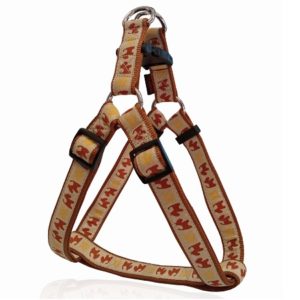 Σαμαράκι σκύλου ιμάντας DOGS LOVE LINE HARNESS TYPE A εκρού extra small