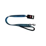 Οδηγός σκύλου ιμάντας SINGLE LAYER LEASH WITH NEOPRENE HANDLE μπλε