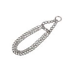 Αλυσίδα λαιμού σκύλου εκπαιδευτική DOUBLE