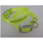 Περιλαίμιο σκύλου PVC ΦΩΣΦΟΡΙΖΟΝ με τύπωμα