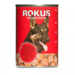 Κονσέρβα σκύλου ROKUS Μοσχάρι1.250gr