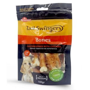 Σνακ σκύλου κόκκαλα με κοτόπουλο CALCIUM BONES WITH CHICKEN  100gr