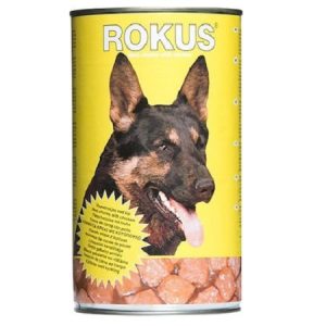 Κονσέρβα σκύλου ROKUS Κοτόπουλο 1.250gr