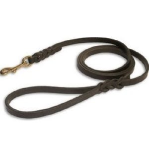 Οδηγός σκύλου δερμάτινος λαδιού μοσχάρι Α' 1.4 Χ 125cm