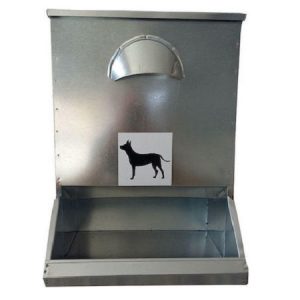 Ταΐστρα ημιαυτόματη μεταλλική για σκύλο & γάτα Large