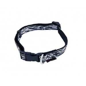 Περιλαίμιο σκύλου Ιμάντας ANIMAL PRINT LINE COLLARS ζέβρα