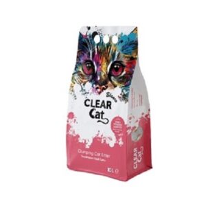 Άμμος υγιεινής γάτας μπετονίτης Clear Cat Blanco Baby Powder 10lt