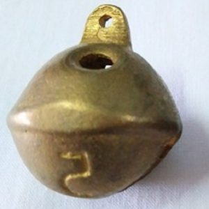 Κουδουνάκι σκύλου στρόγγυλο μπρούτζινο βαρύ 3,2cm  51gr