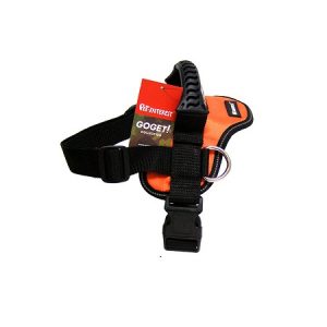 Σαμαράκι σκύλου GOGET HARNESS ORANGE 3 D-RINGS large