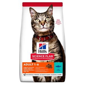 Ξηρά τροφή για ενήλικες γάτες HILL'S SP FELINE Adult Tuna 1,5kg
