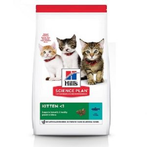 Ξηρά τροφή για αναπτυσσόμενες γάτες HILL'S SP FELINE KITTEN Tuna 1,5kg
