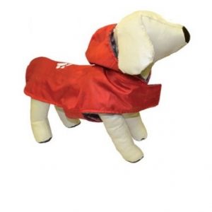 Ρούχο σκύλου ΑΔΙΑΒΡΟΧΟ ΜΕ ΤΥΠΩΜΑ & ΚΟΥΚΟΥΛΑ