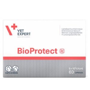 Διατροφικό συμπλήρωμα με προβιοτικά για σκύλο και γάτα BIOPROTECT 60 caps