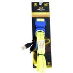 Περιλαίμιο σκύλου ιμάντας SEECURITY LED 50-70 X 2.5cm