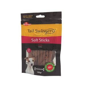 Σνακ σκύλου στικ με πάπια SOFT DUCK STICKS 100gr