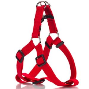 Σαμαράκι σκύλου ιμάντας PLAIN LINE HARNESS TYPE A κόκκινο  small