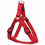 Σαμαράκι σκύλου ιμάντας DOTS HARNESS TYPE A κόκκινο medium