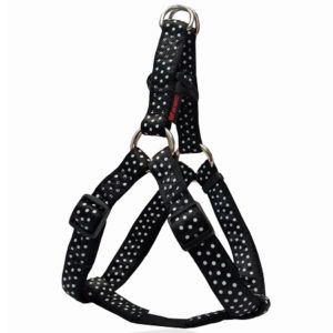 Σαμαράκι σκύλου ιμάντας DOTS HARNESS TYPE A μαύρο extra small