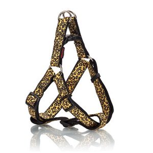 Σαμαράκι σκύλου ιμάντας ANIMAL PRINT LINE HARNESS TYPE A  λεοπάρδαλη