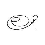 Οδηγός σκύλου κορδόνι δερμάτινος εκπαίδευσης πνίχτης 150cm X 6mm