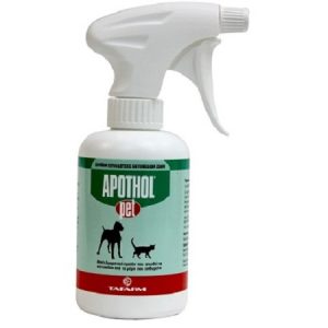 Απωθητικό spray ούρησης αφόδευσης για σκύλους και γάτες APOTHOL PET SPRAY 250ml