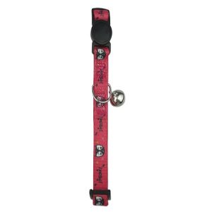 Περιλαίμιο γάτας ιμάντας CAT COLLAR MEOW Σε 3 χρώματα