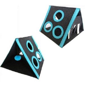 Ονυχοδρόμιο γάτας CAT TENT ανοιχτό μπλε