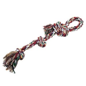 Μασητικό σχοινί σκύλου TRIPLE KNOTS ROPE 20mm*63cm, 230gr