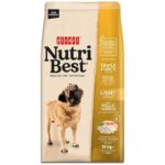 Ξηρά τροφή για ενήλικους σκύλους light PICART NUTRIBEST ADULT LIGHT CHICKEN & RICE 15kgr