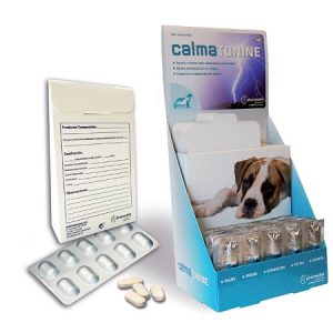 Διατροφικό συμπλήρωμα κατά του stress για σκύλο και γάτα CALMATONINE 10 TABS