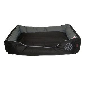 Κρεβατάκι σκύλου γάτας RECTANGULAR BED μαύρο 55*45*19cm