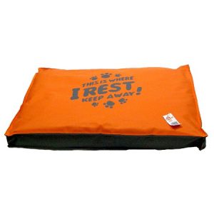 Στρώμα σκύλου γάτας INDOOR CUSHIONS πορτοκαλί 100*70*8cm