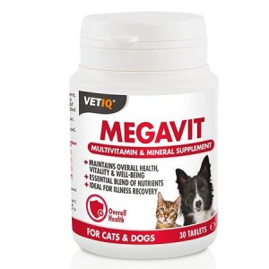 Διατροφικό συμπλήρωμα γενικής χρήσης για σκύλο MEGAVIT 30 Πολυβιταμινούχα Δισκία