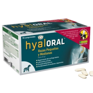 Διατροφικό συμπλήρωμα για μυοσκελετικό για σκύλο HYALORAL ΜΕ ΚΟΛΛΑΓΟΝΟ SMALL AND MEDIUM BREEDS 90TABS