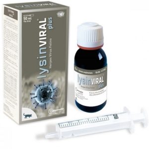 Διατροφικό συμπλήρωμα για την ενίσχυση του ανοσοποιητικού για γάτα LYSINVIRAL PLUS 50ml