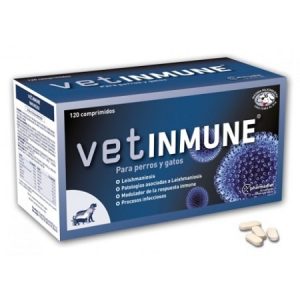 Διατροφικό συμπλήρωμα για την ενίσχυση του ανοσοποιητικού για σκύλο και γάτα VETINMUNE 120 tabs