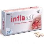 Διατροφικό συμπλήρωμα για τον έλεγχο του πόνου και της φλεγμονής για σκύλο και γάτα INFLAVET 60 δισκία