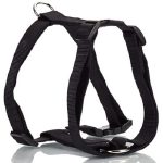 Σαμαράκι σκύλου ιμάντας PLAIN LINE HARNESS TYPE B medium  2*40-60cm μαύρο