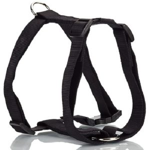 Σαμαράκι σκύλου ιμάντας PLAIN LINE HARNESS TYPE B large 2,5*55-82cm μαύρο