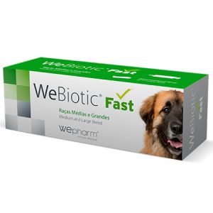 Διατροφικό συμπλήρωμα με προβιοτικά για μεγαλόσωμους σκύλους WEBIOTIC FAST 60ml