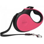 Οδηγός σκύλου πτυσσόμενος XCHO TAIJI XSmall 3M ΕΩΣ 13KG ροζ