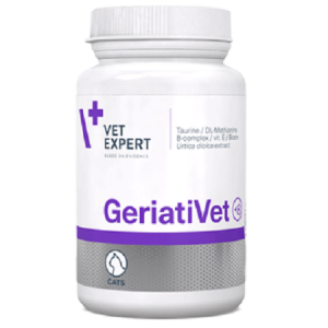 Διατροφικό συμπλήρωμα για υπερήλικες γάτες GERIATIVET Cat twist off 60 κάψουλες