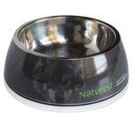 Μπωλ μελαμίνης φαγητού νερού για σκύλο DELUXE NATUREST DUAL BOWL 350-450ml